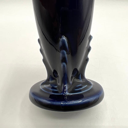 Homer Laughlin Fiesta Retired Cobalt Blue Bud Vase 6” /f