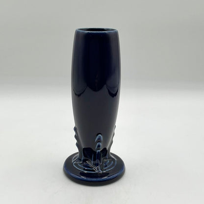 Homer Laughlin Fiesta Retired Cobalt Blue Bud Vase 6” /f
