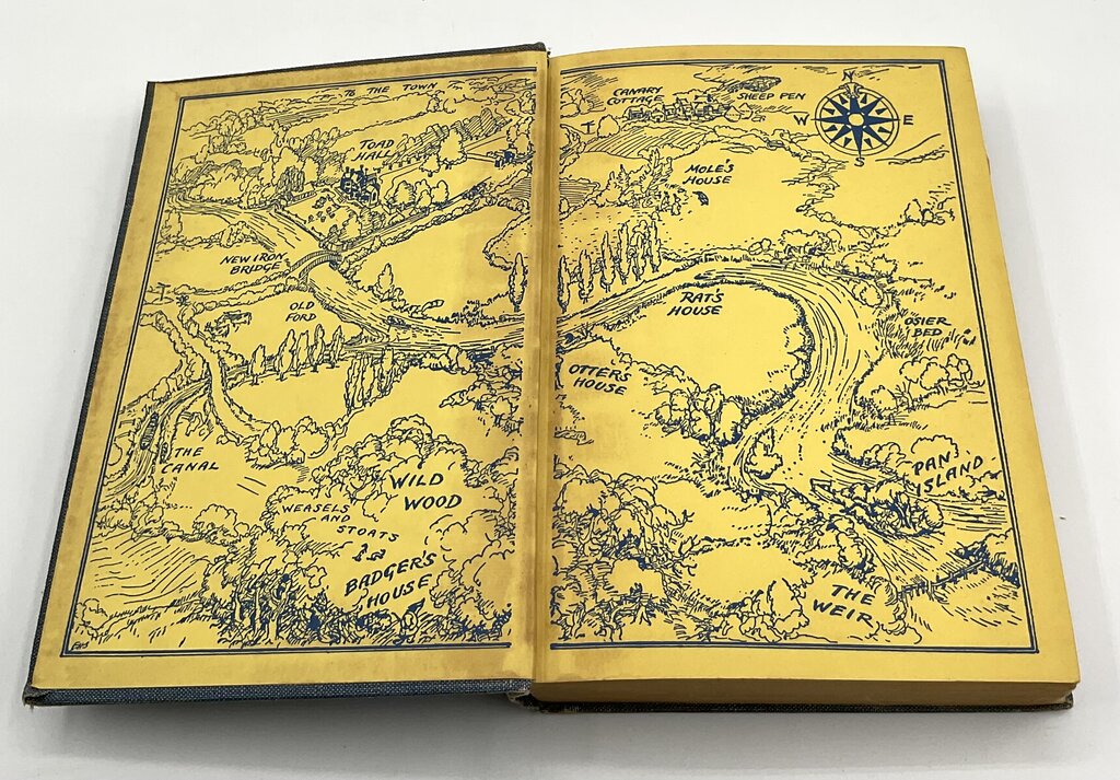 The Wind In The Willows By Kenneth Grahame 1933 Edition /f