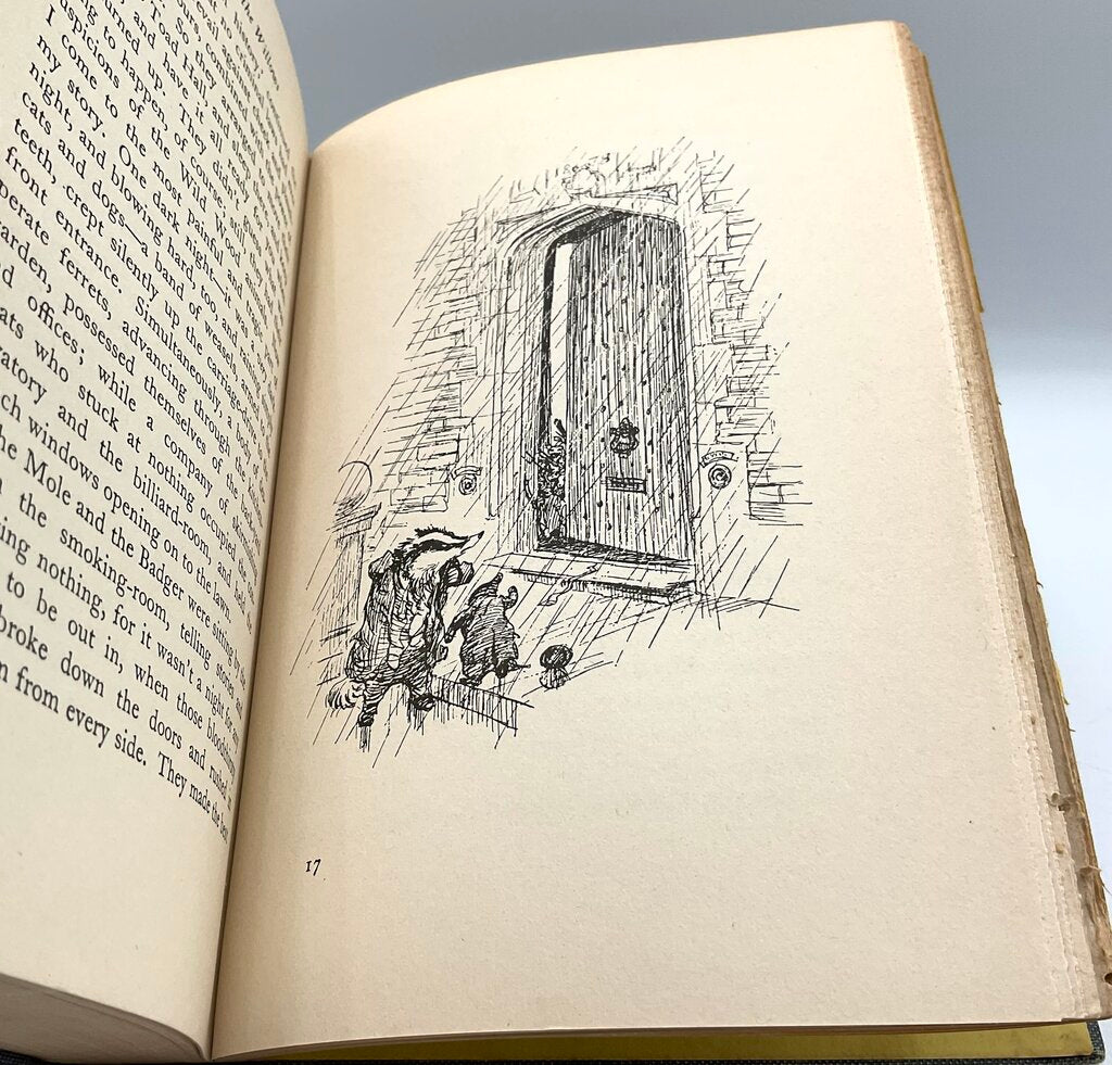 The Wind In The Willows By Kenneth Grahame 1933 Edition /f