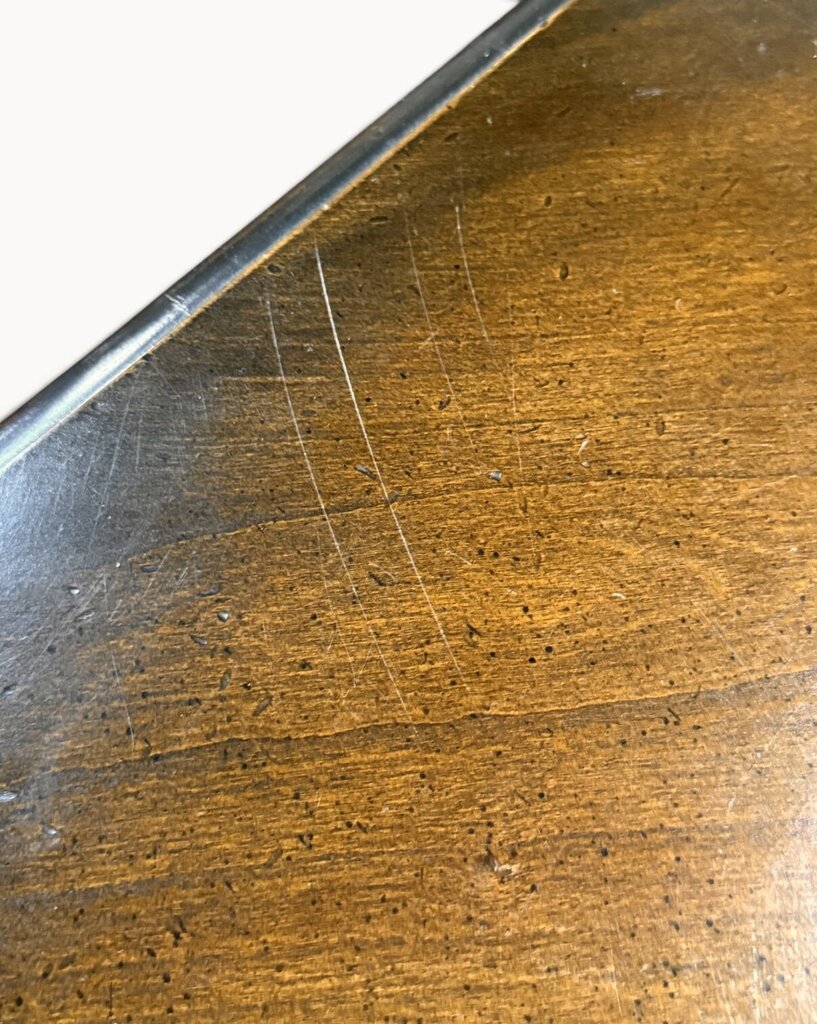 Dark Walnut Tall Coffee Table