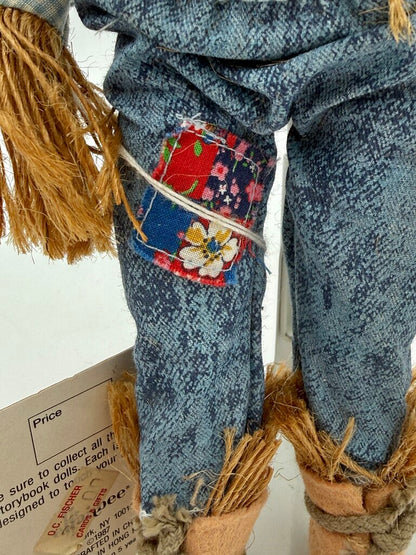 VTG Effanbee Storybook Series Straw Man Wizard Of Oz Vinyl Doll