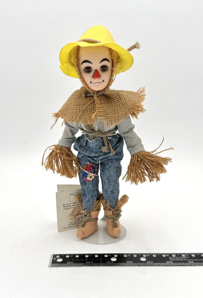 VTG Effanbee Storybook Series Straw Man Wizard Of Oz Vinyl Doll