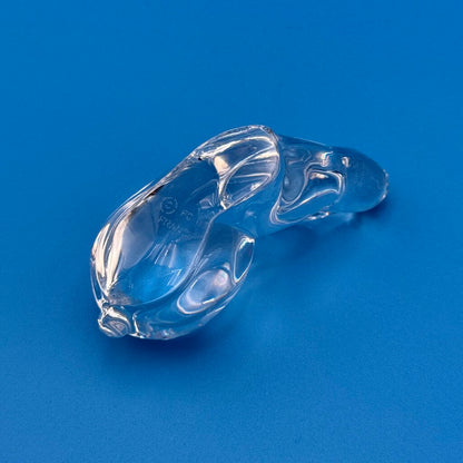 VTG Cristal De Sevres Crystal Rabbit w/ Certificate By Franklin Mint
