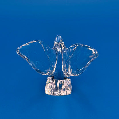 VTG Cristal De Sevres Crystal Seagull w/ Certificate By Franklin Mint
