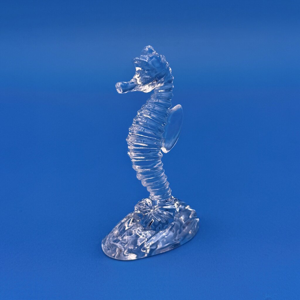 Set Of 5 Franklin Mint Crystal Sea Sculpture Collection By Richard Ellis