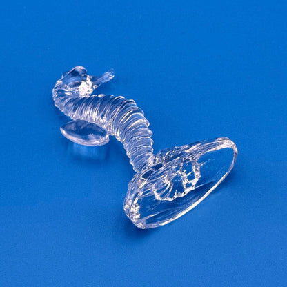 Set Of 5 Franklin Mint Crystal Sea Sculpture Collection By Richard Ellis
