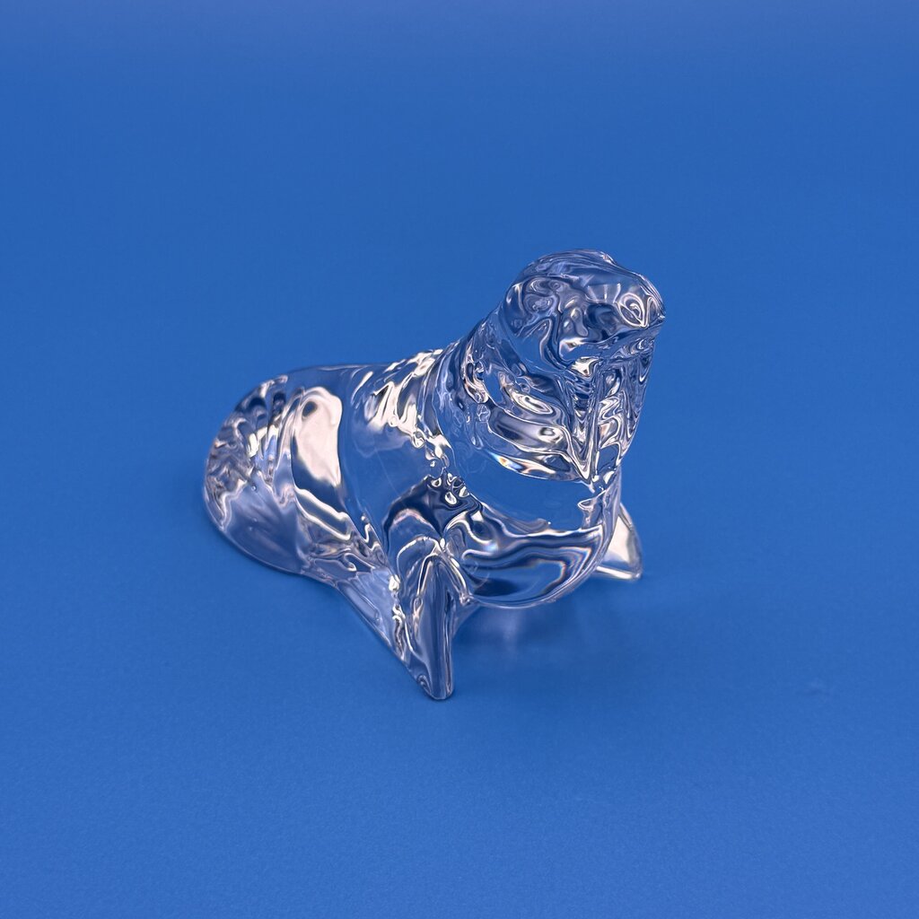 Set Of 5 Franklin Mint Crystal Sea Sculpture Collection By Richard Ellis