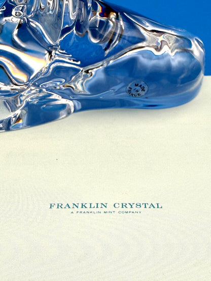 Set Of 5 Franklin Mint Crystal Sea Sculpture Collection By Richard Ellis