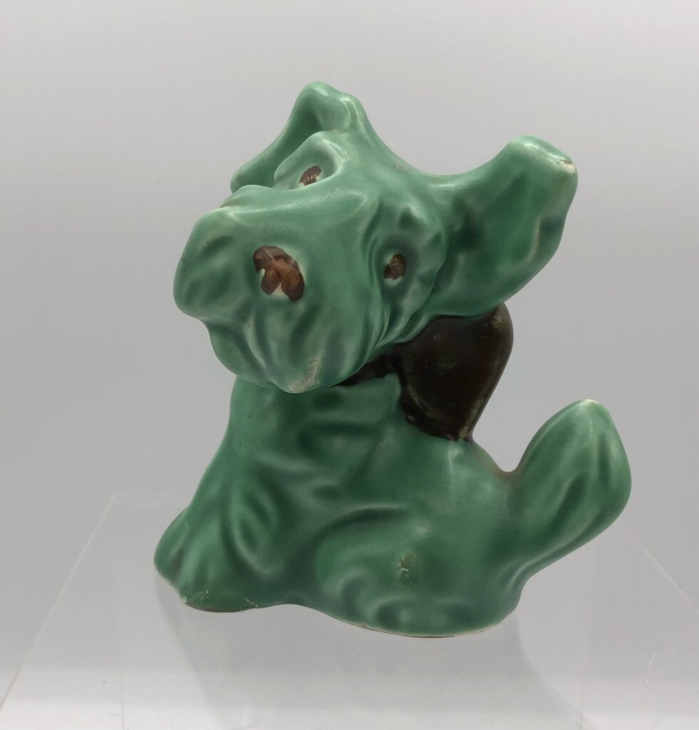 1950s Sylvac Green Scottie Dog Figurine #1119 /b