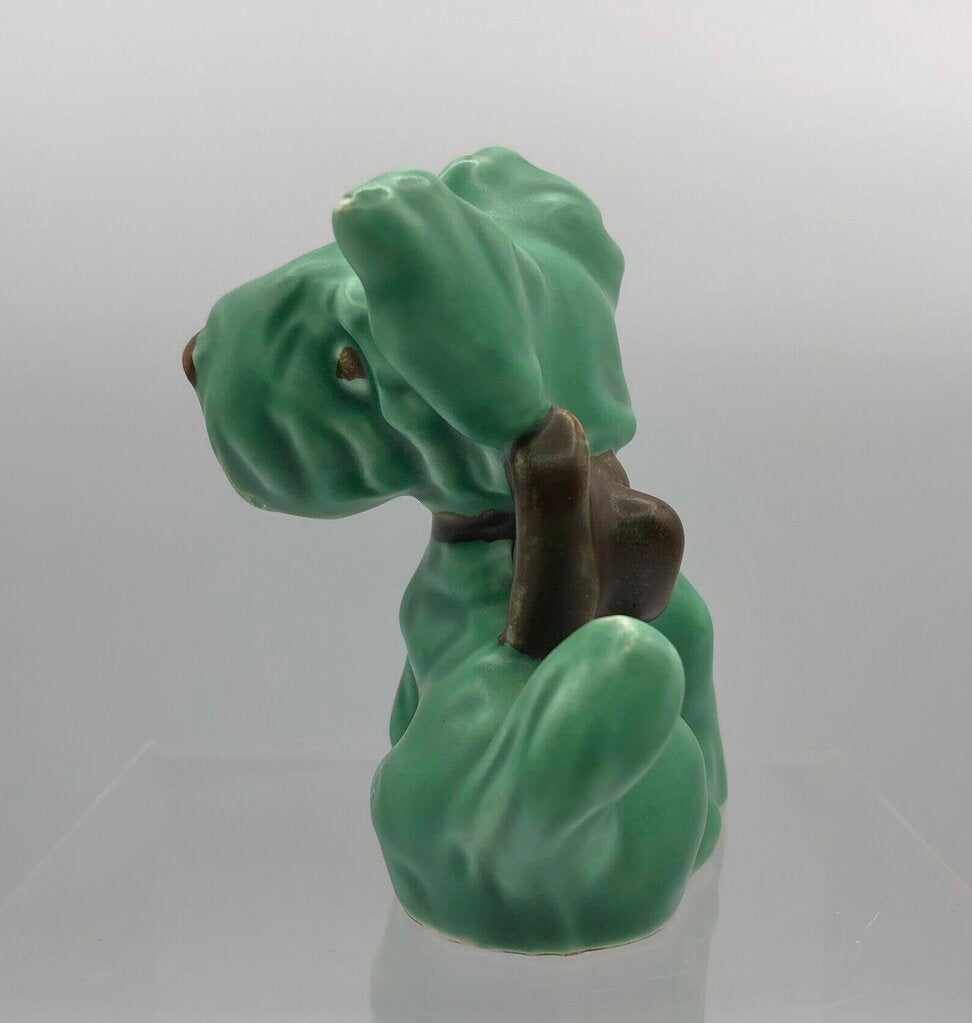 1950s Sylvac Green Scottie Dog Figurine #1119 /b