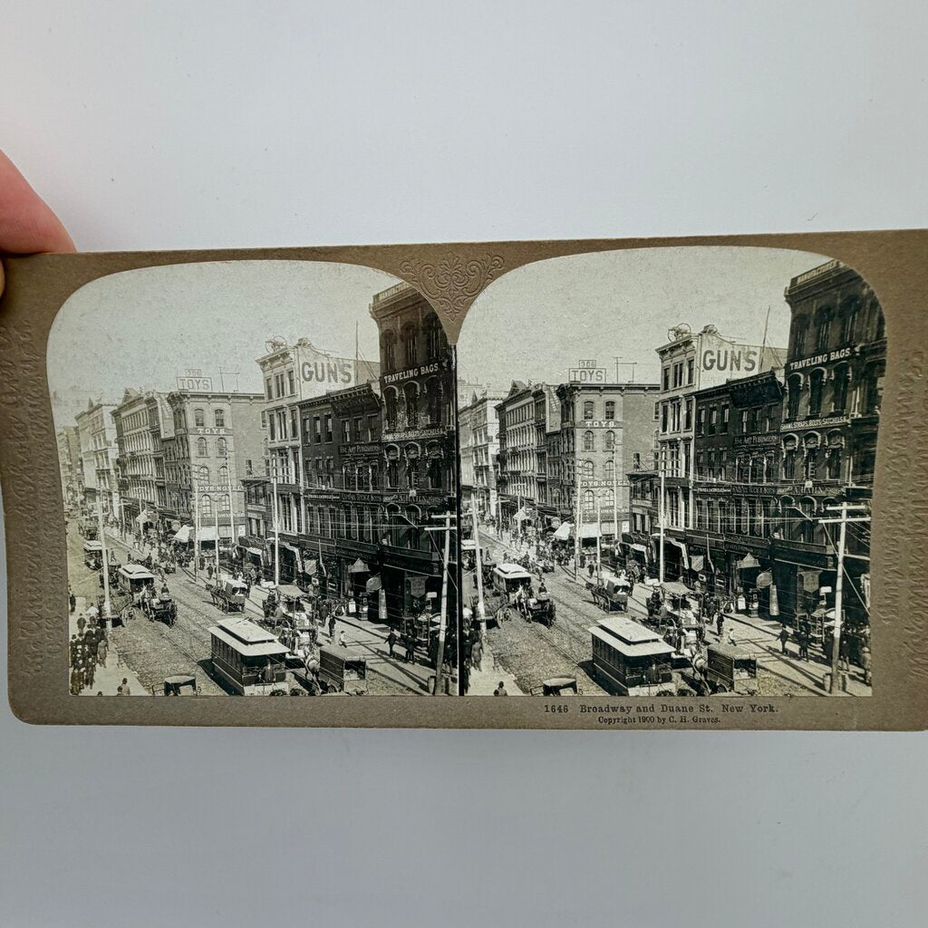 Set Of 38 Antique Stereoview Cards Early 20th Century USA Scenery Real Photos /cb