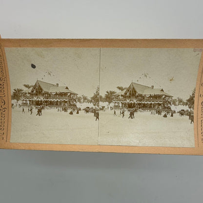 Set Of 38 Antique Stereoview Cards Early 20th Century USA Scenery Real Photos /cb