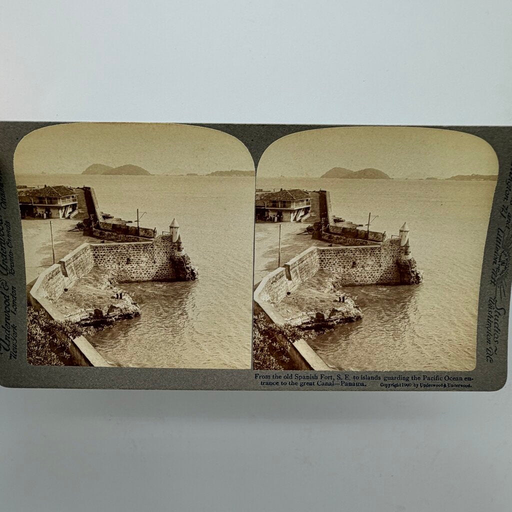 Set Of 38 Antique Stereoview Cards Early 20th Century International Scenery Real Photos /cb