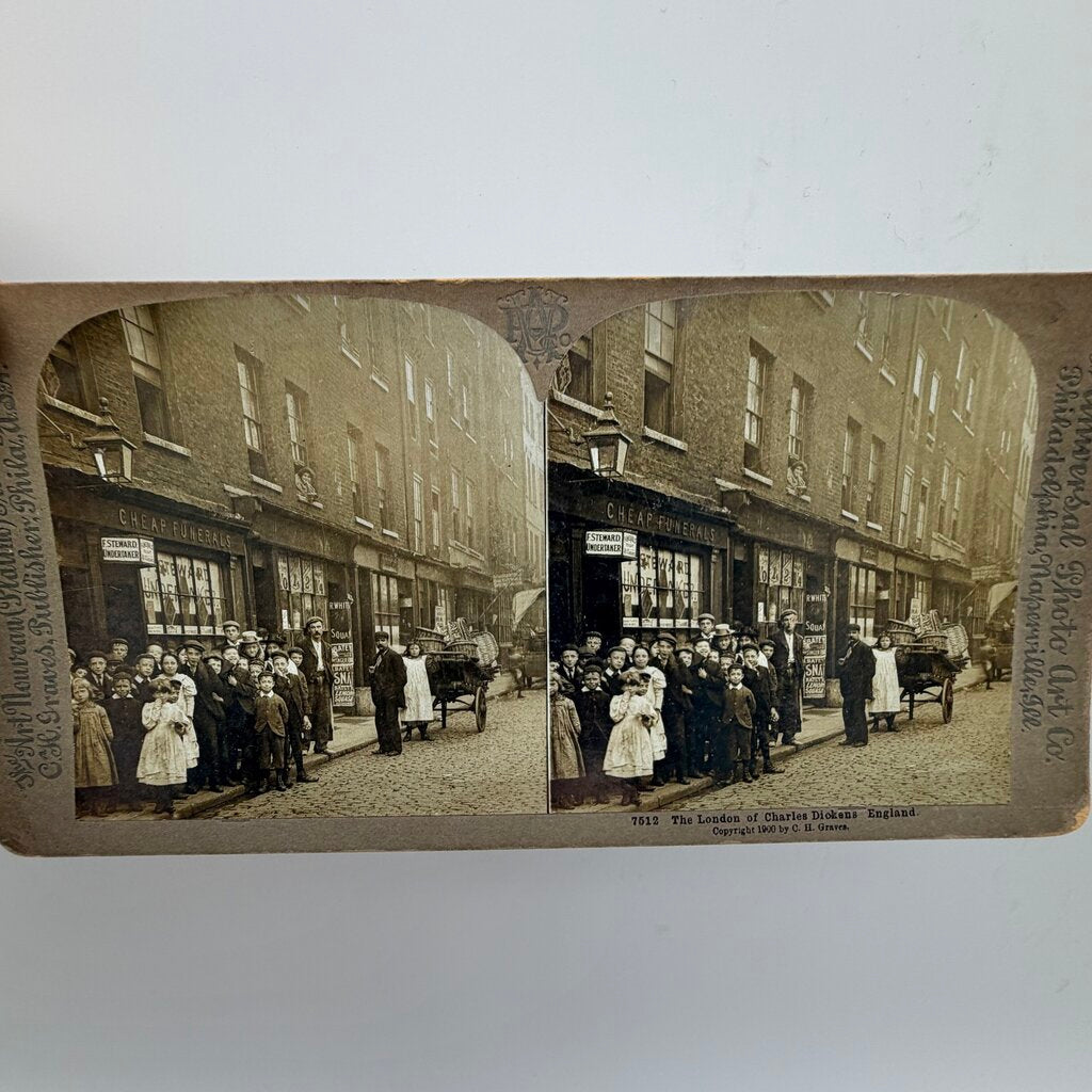 Set Of 38 Antique Stereoview Cards Early 20th Century International Scenery Real Photos /cb