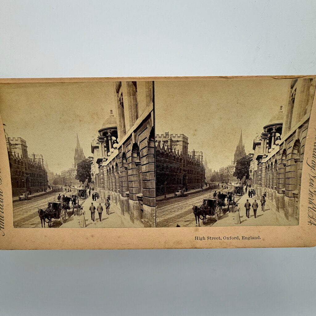 Set Of 38 Antique Stereoview Cards Early 20th Century International Scenery Real Photos /cb