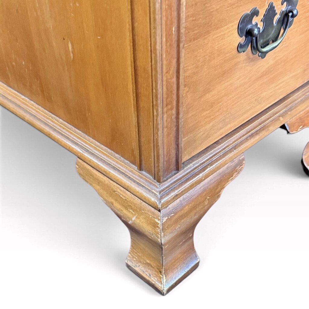 Kling 7 Drawer Maple Desk