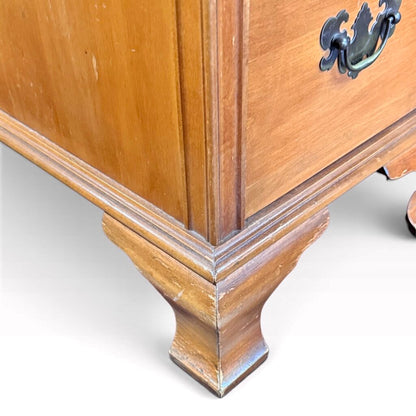 Kling 7 Drawer Maple Desk