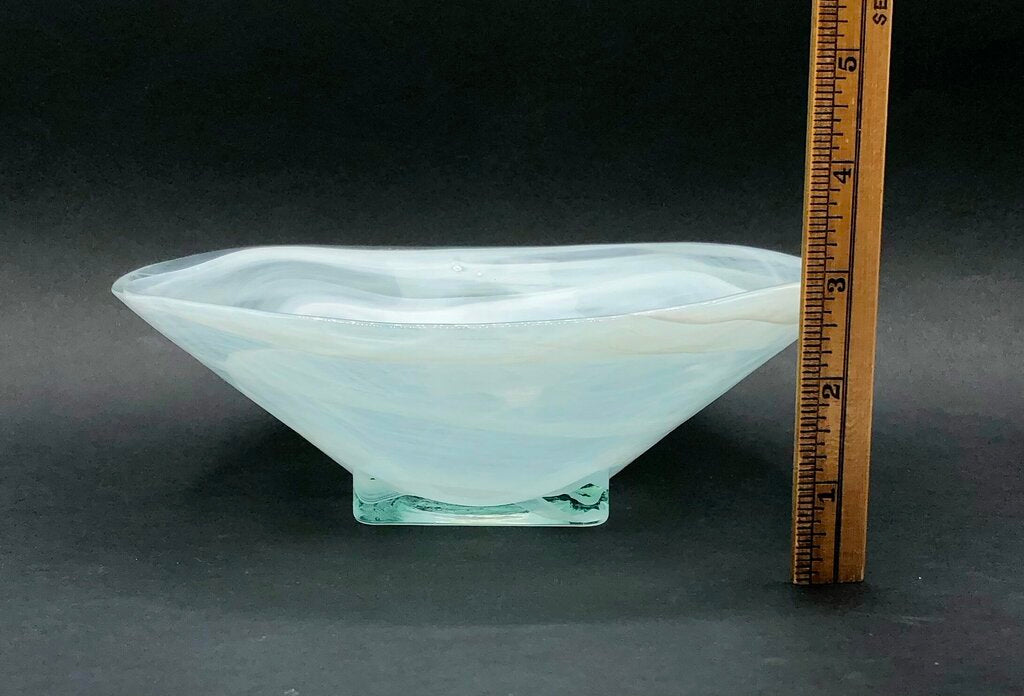 Vidrios San Miguel Recycled Blown Glass Decorative Bowl /b