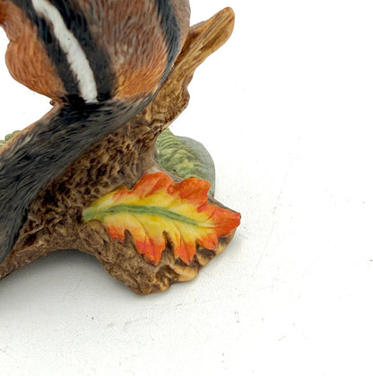 VTG Lenox Autumn Adventure Eastern Chipmunk Porcelain Figurine 1994