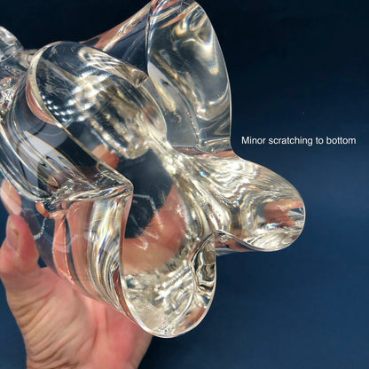 Large Vincenzo Nason & Cie Murano Glass Elephant Sculpture /b