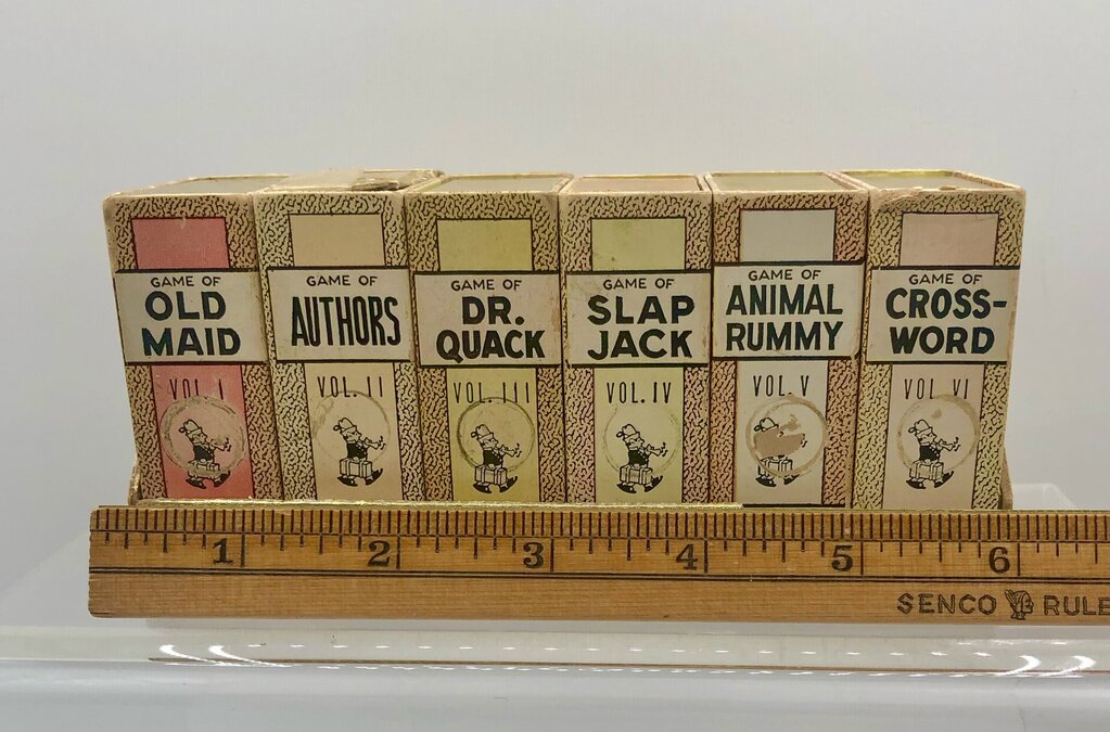 1930s Russel Leicester Library Of Games Set Of Card Games /b