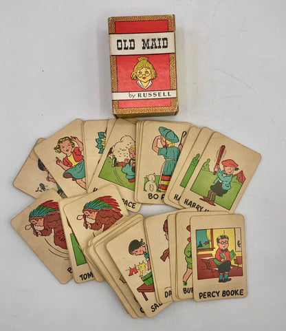 1930s Russel Leicester Library Of Games Set Of Card Games /b