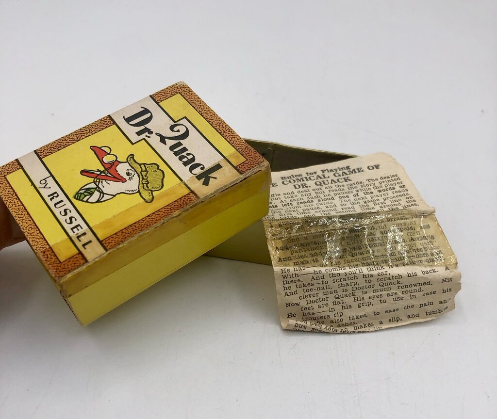 1930s Russel Leicester Library Of Games Set Of Card Games /b