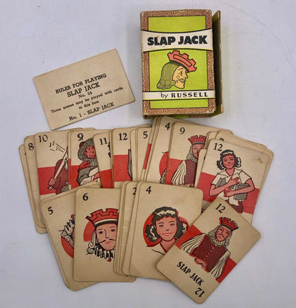 1930s Russel Leicester Library Of Games Set Of Card Games /b