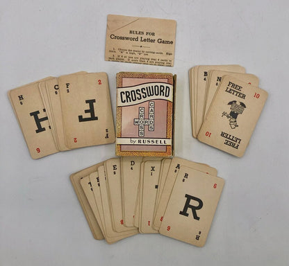 1930s Russel Leicester Library Of Games Set Of Card Games /b