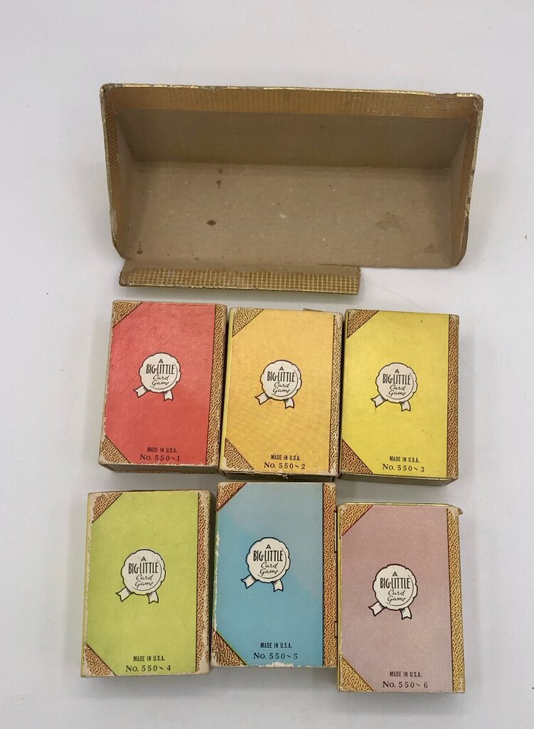 1930s Russel Leicester Library Of Games Set Of Card Games /b