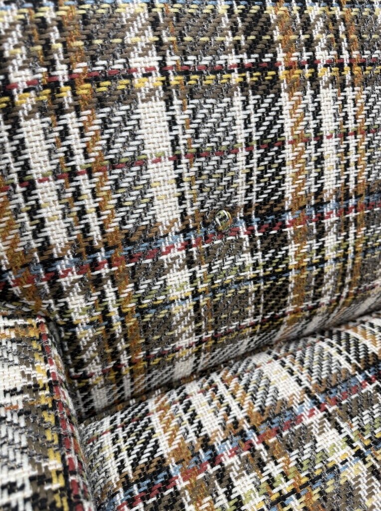 Fashion Manor Tweed Multi-Color 2 Seater Sleeper Sofa