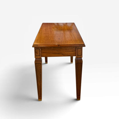 Oak Piano Storage Bench