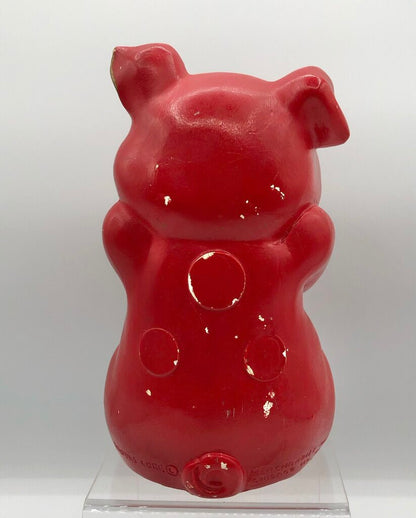 Vintage A.N. Brookes Chalkware Mad Money Piggy Bank /b