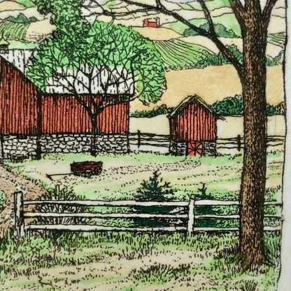 1982 Susan Hunt Wulkowicz A Summer Day Hand Colored Etching 69/300 Signed /b
