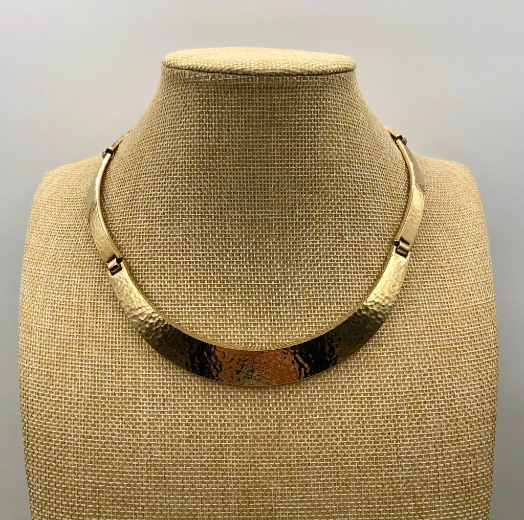 6pc Vtg Set Gold Plated Quality Costume Jewelry Necklaces & Bracelets /b