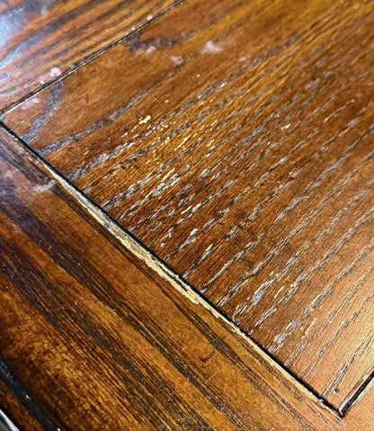 Small Dark Wood Side Table