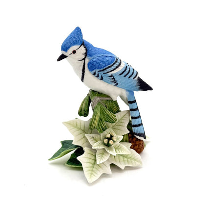 VTG Lenox Limited Edition Christmas Blue Jay Porcelain Figurine
