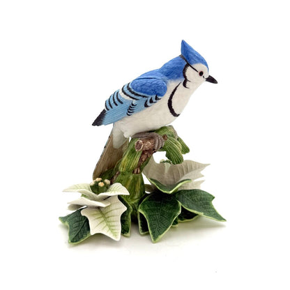 VTG Lenox Limited Edition Christmas Blue Jay Porcelain Figurine