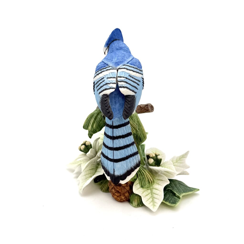 VTG Lenox Limited Edition Christmas Blue Jay Porcelain Figurine