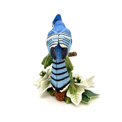 VTG Lenox Limited Edition Christmas Blue Jay Porcelain Figurine