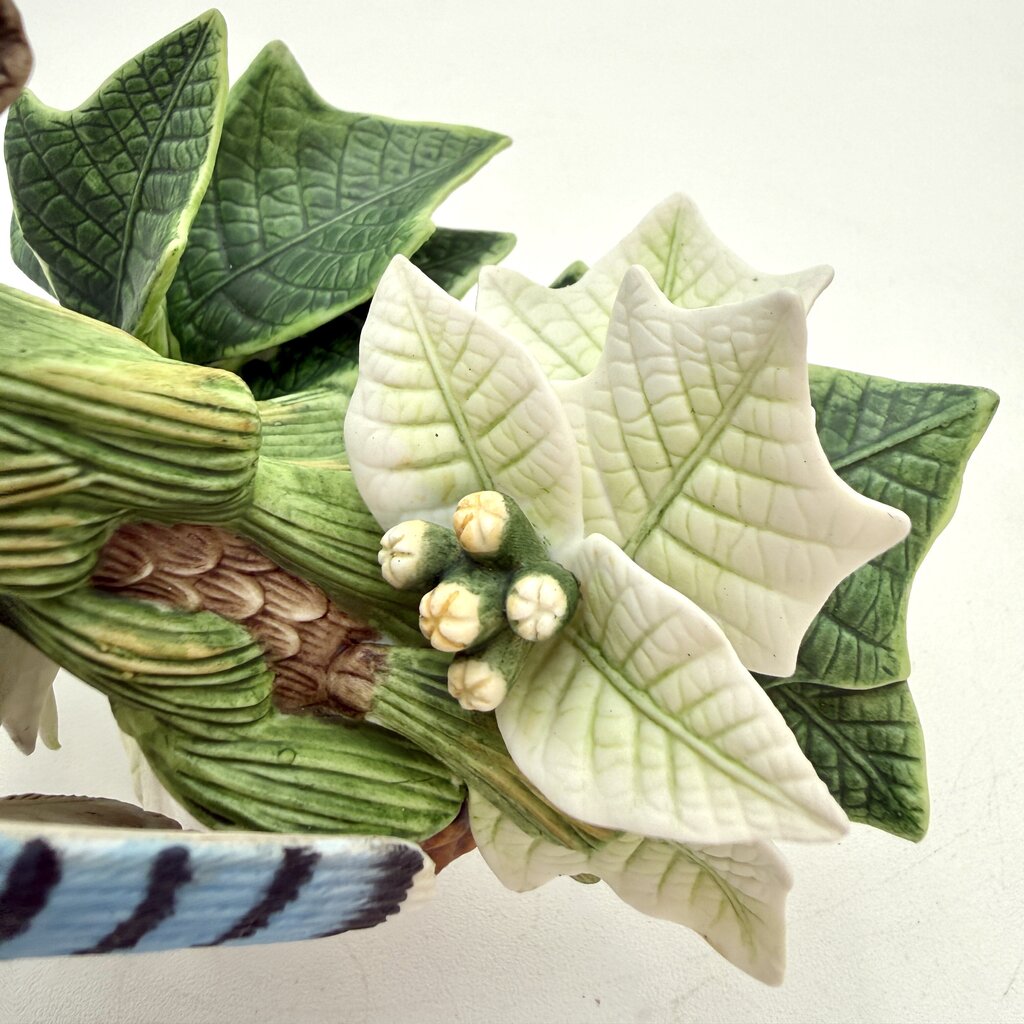 VTG Lenox Limited Edition Christmas Blue Jay Porcelain Figurine