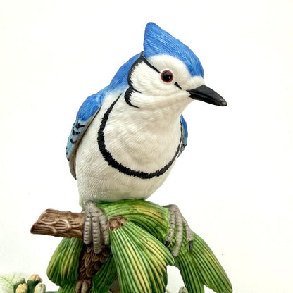 VTG Lenox Limited Edition Christmas Blue Jay Porcelain Figurine