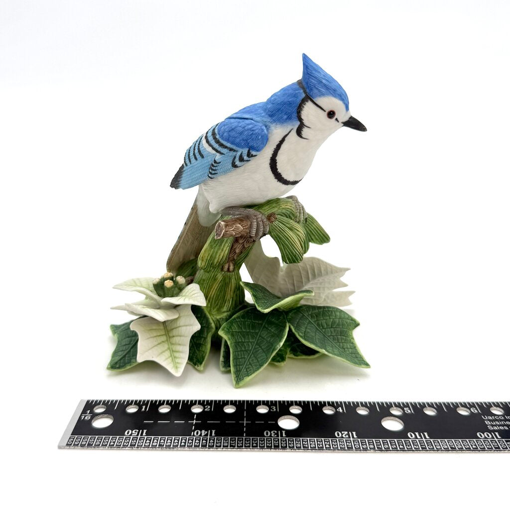 VTG Lenox Limited Edition Christmas Blue Jay Porcelain Figurine