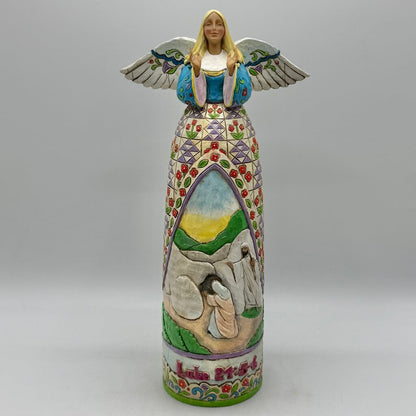 Jim Shore Heartwood Creek 2005 Resurrection Angel Luke 25:5-6 #4004748 /cb