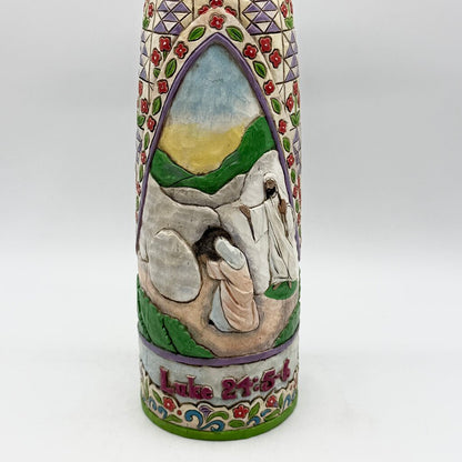Jim Shore Heartwood Creek 2005 Resurrection Angel Luke 25:5-6 #4004748 /cb
