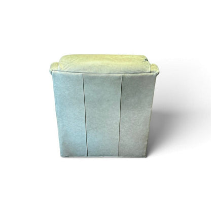 Whittemore Sherrill Seafoam Faux Leather Chair