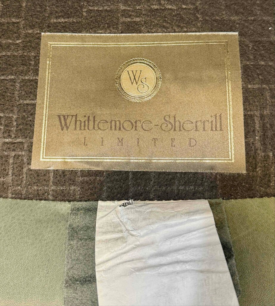 Whittemore Sherrill Seafoam Faux Leather Chair