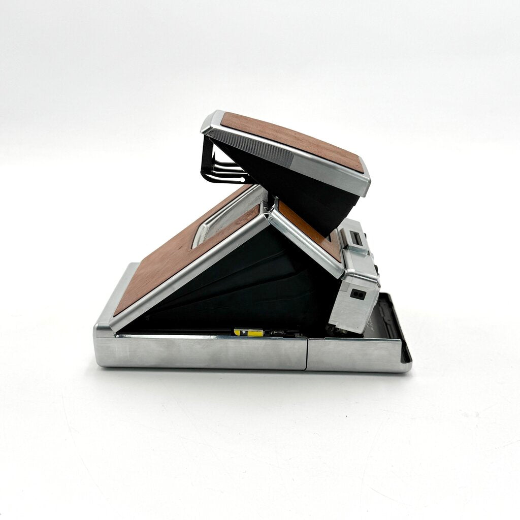 VTG Polaroid SX-70 Land Camera w/ Brown Leather Case & Accessories