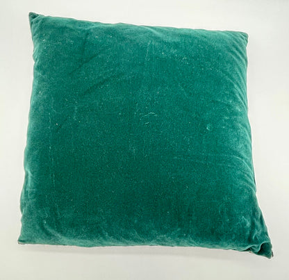 Vtg. Scandinavian Needlepoint Pillow Nordic Design /j